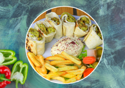 وجبة مشكل 1 شخص – Karışık Falafel MENü ( 1 kişi )